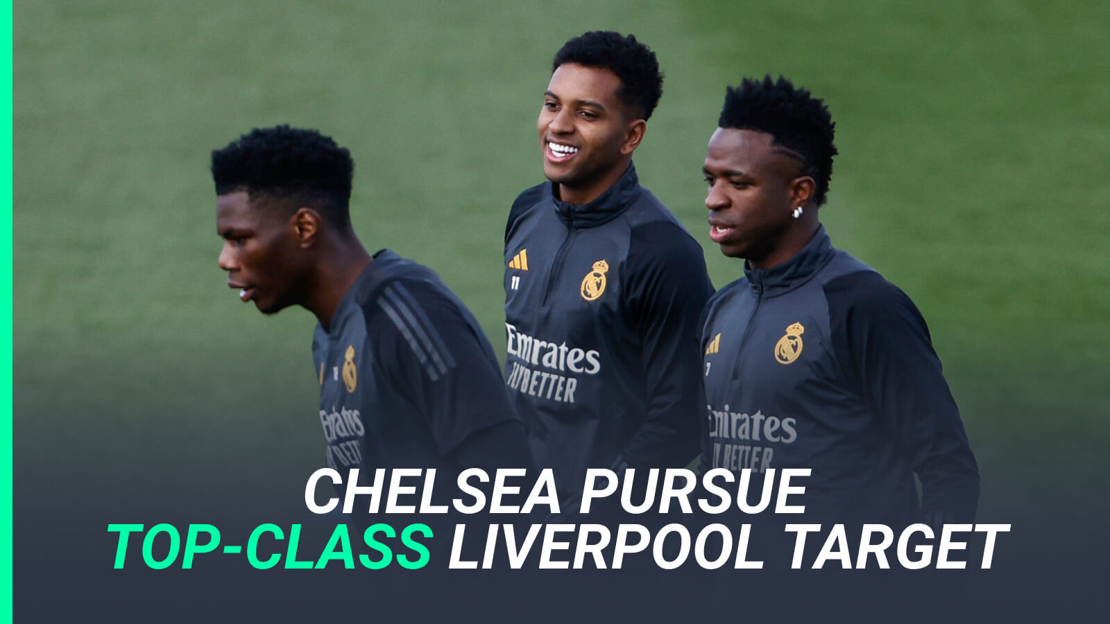 Aurelien Tchouameni, Rodrygo and Vinicius Junior, Real Madrid
