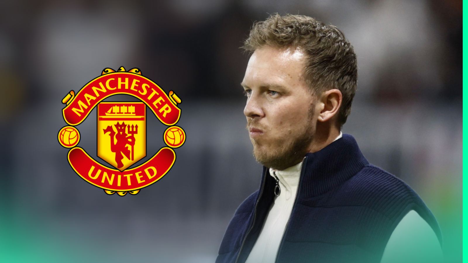 Julian Nagelsmann is a managerial target for Manchester United