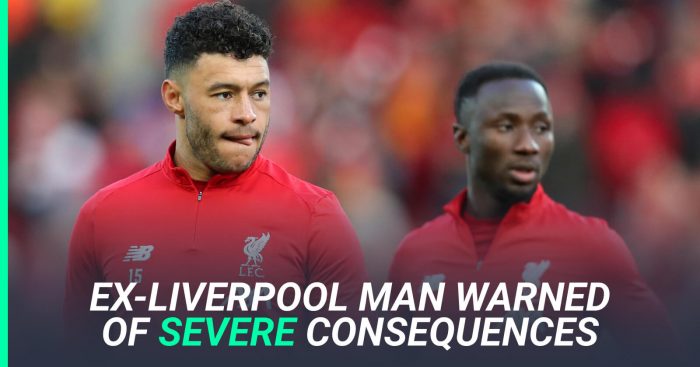 Former Liverpool players Alex Oxlade-Chamberlain and Naby Keita