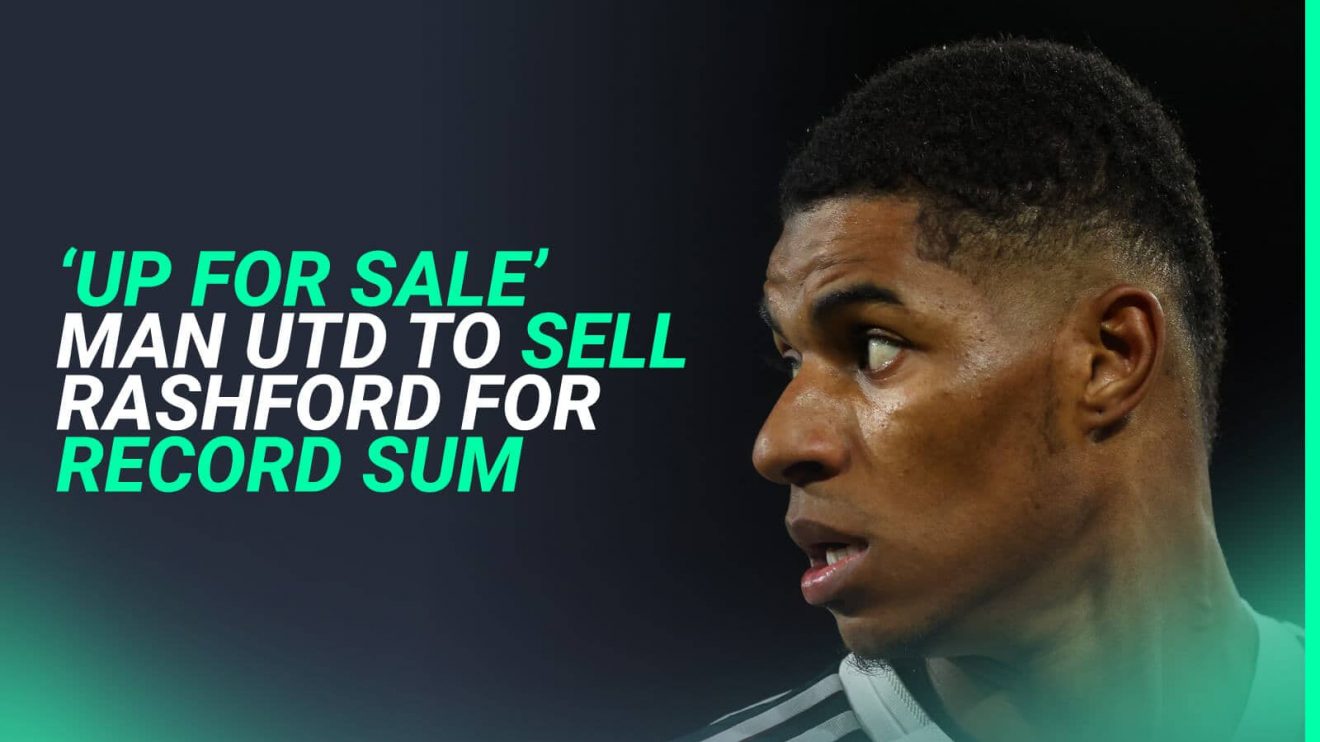 Marcus Rashford of Manchester United has reportedly been put up for sale