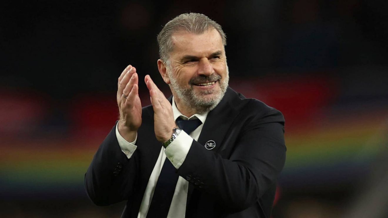 Tottenham manager Ange Postecoglou