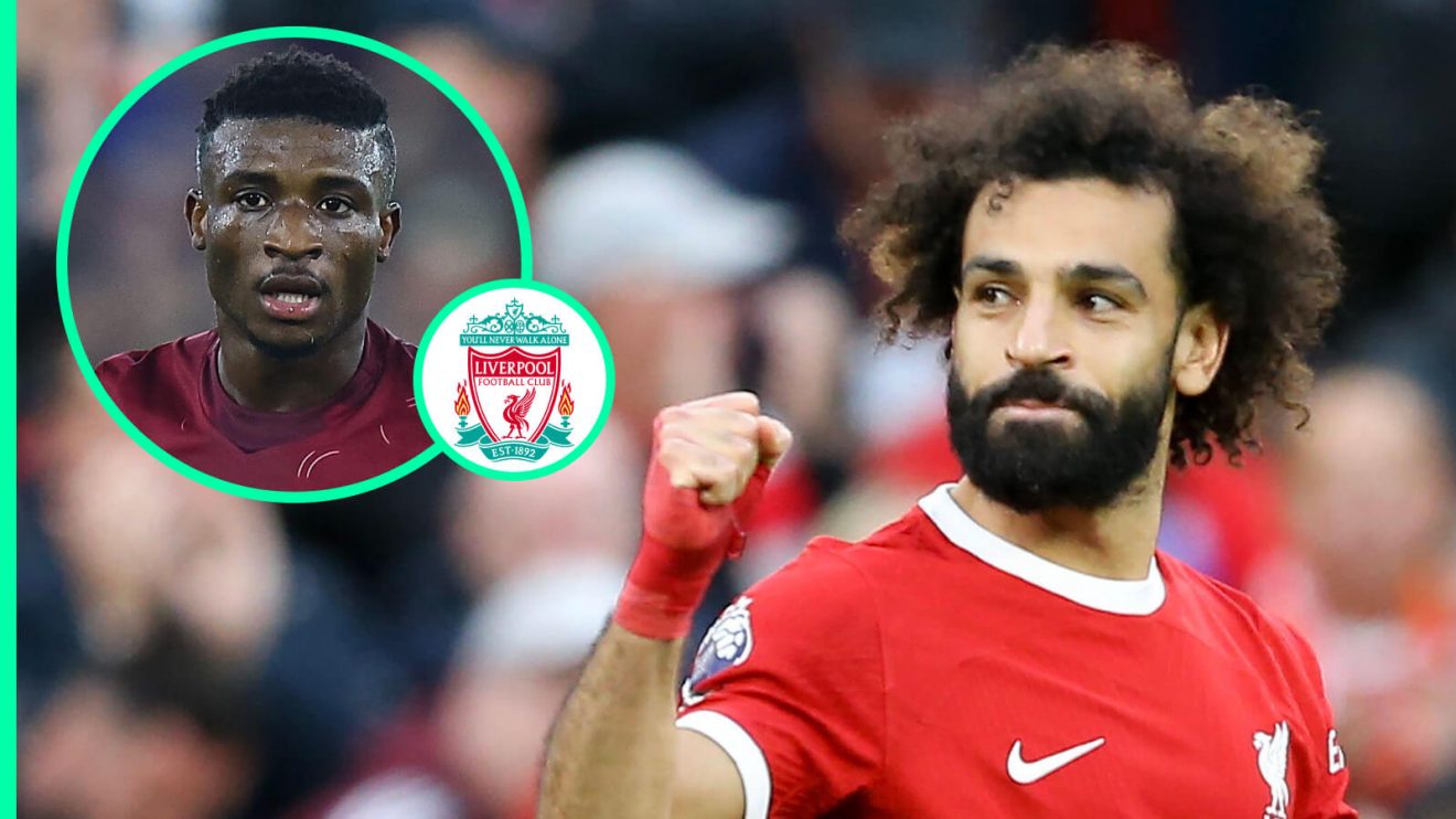 Liverpool winger Mohamed Salah, West Ham winger Mohammed Kudus