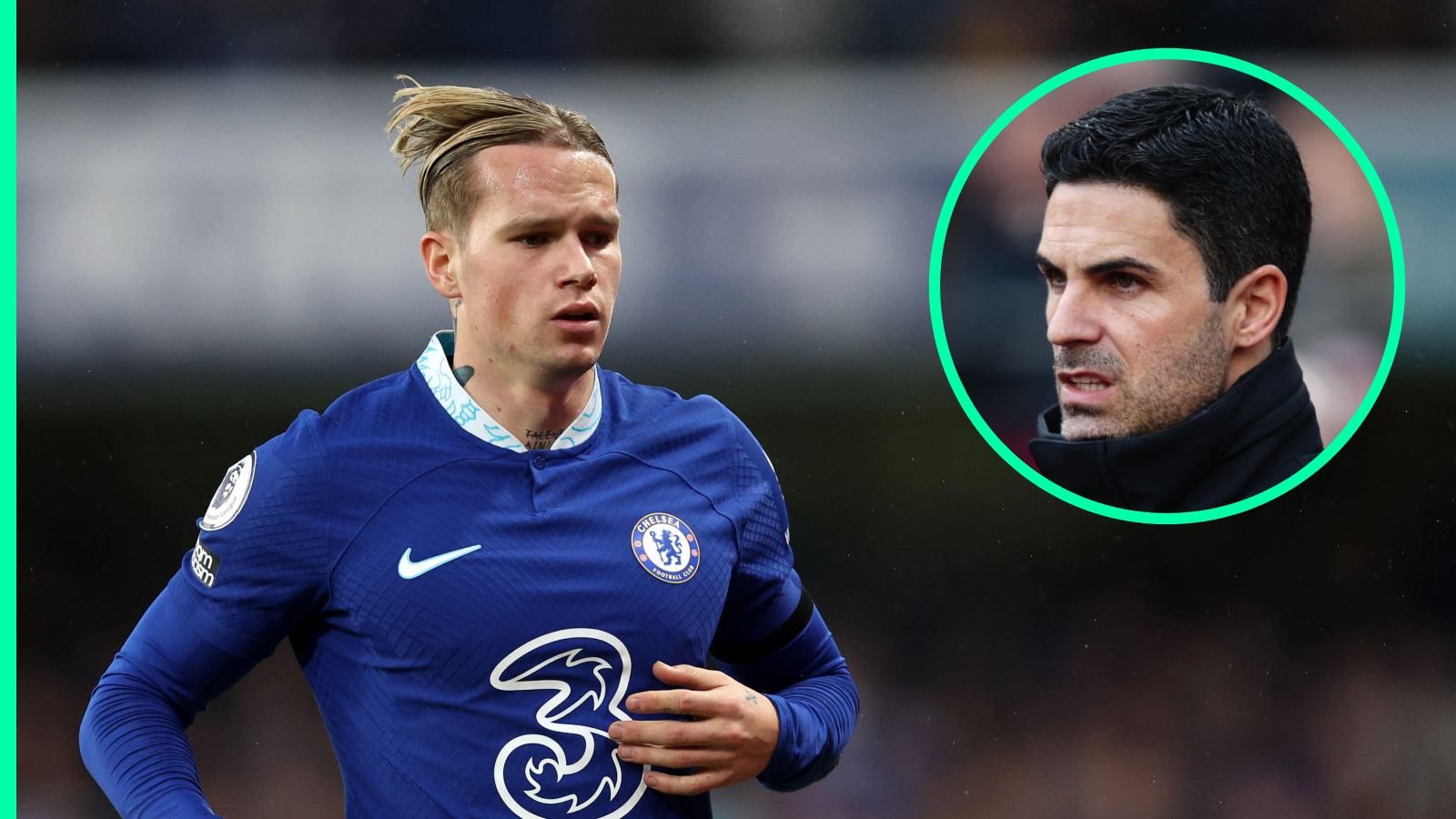 Arsenal boss Mikel Arteta is a known admirer of Chelsea winger Mykhaylo Mudryk