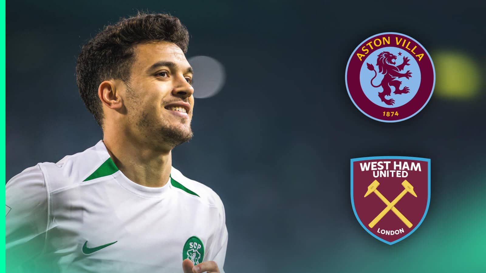 Sporting Lisbon star Pedro Goncalves is a summer target for Aston Villa and West Ham