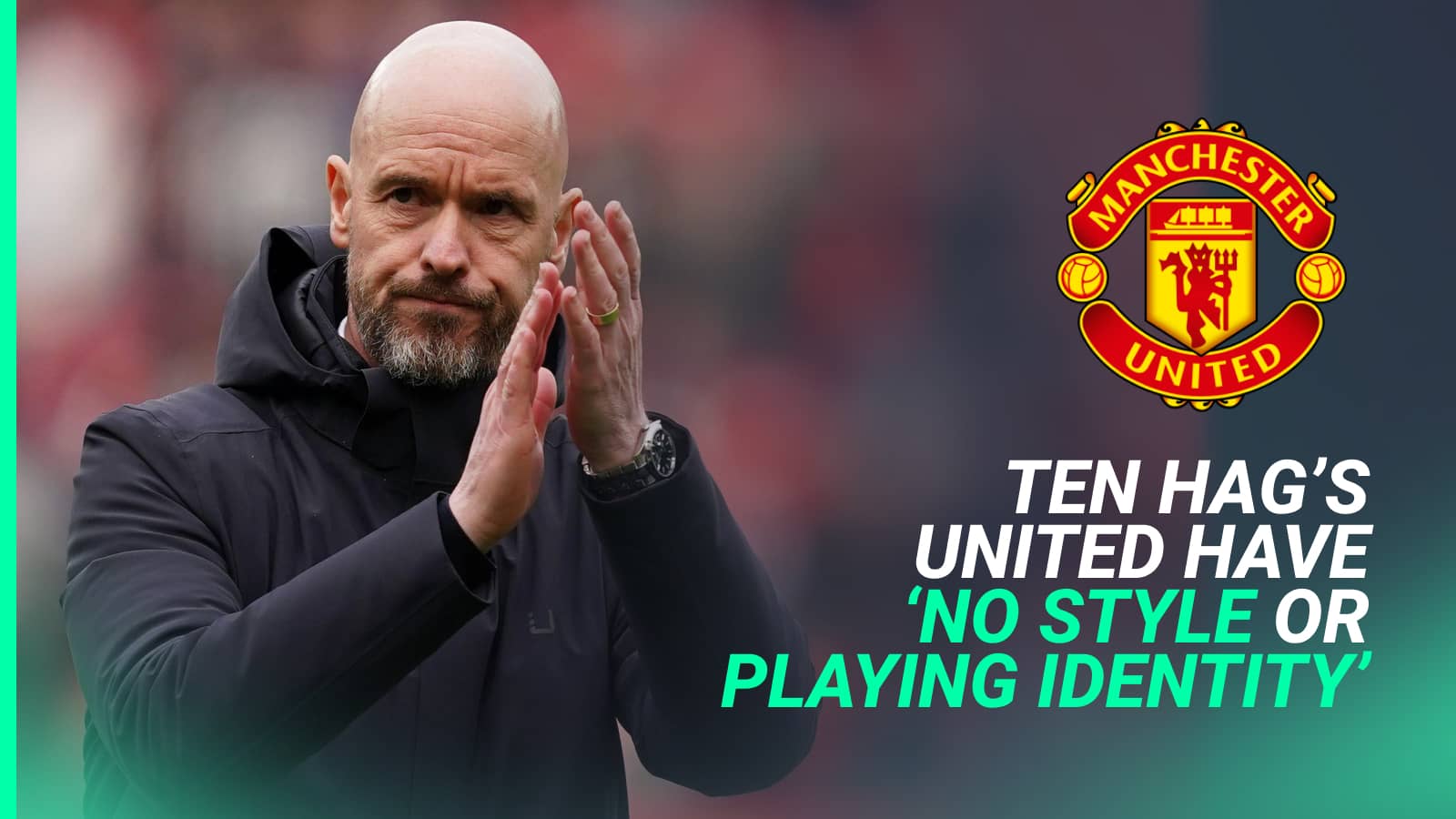 Erik ten Hag has been criticised again for a lack of style at Manchester United
