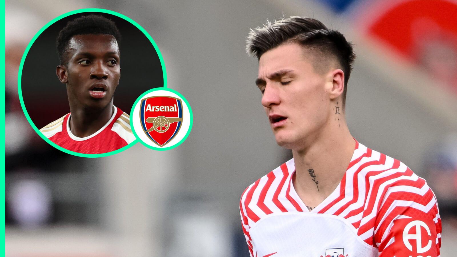 Arsenal could replace Eddie Nketiah with Benjamin Sesko