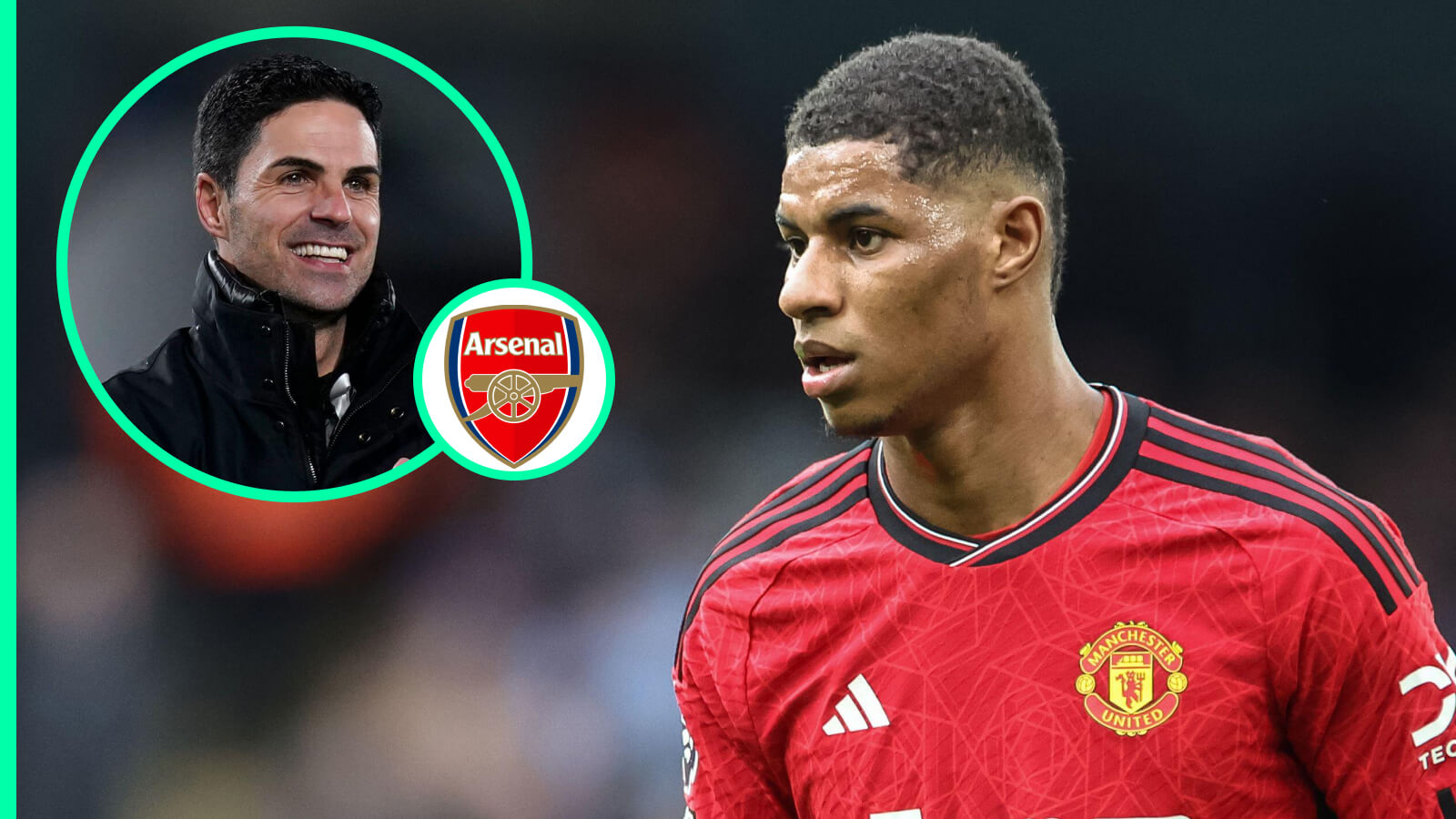 Arsenal are considering a move for Man Utd star Marcus Rashford