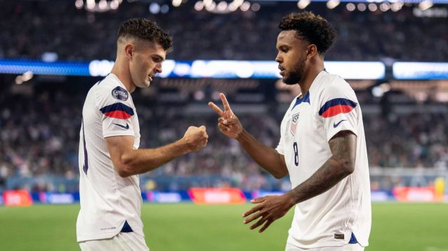 USMNT stars Christian Pulisic and Weston McKennie