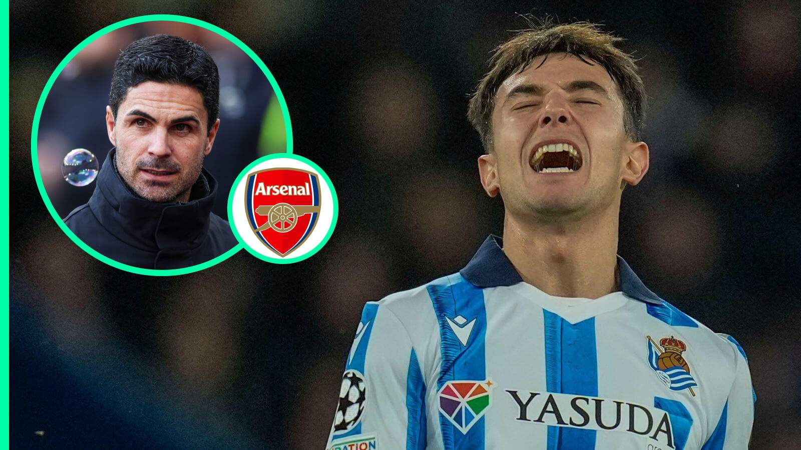 Arsenal are leading the race for Real Sociedad star Martin Zubimendi