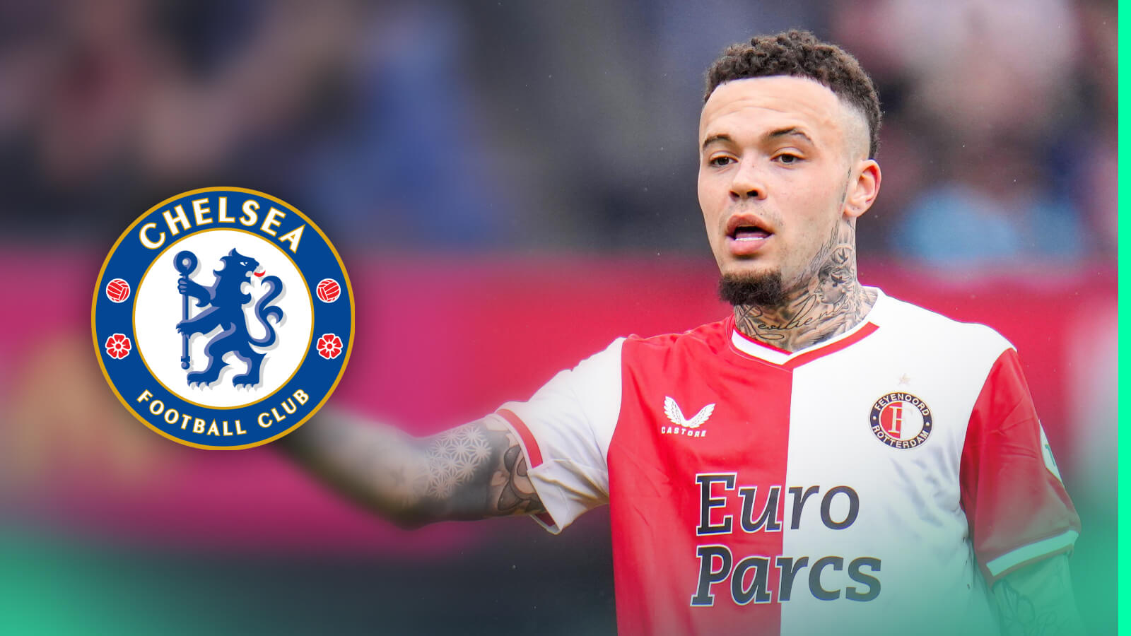 Chelsea are interested in Feyenoord full-back Quilindschy Hartman