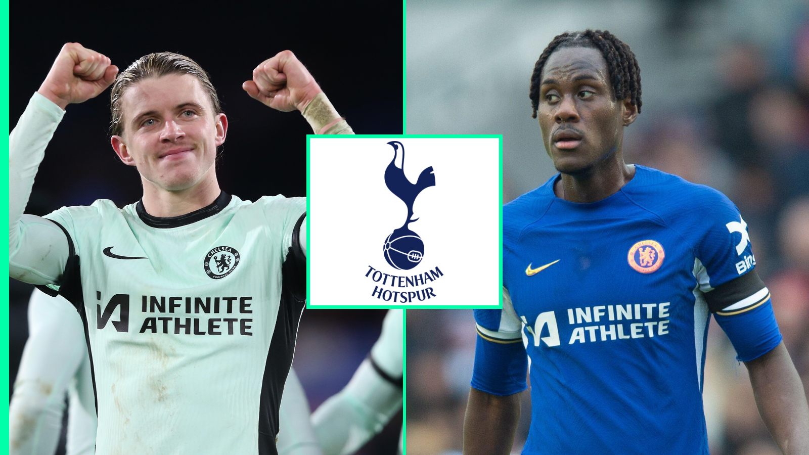 Conor Gallagher and Trevoh Chalobah are targets for Tottenham