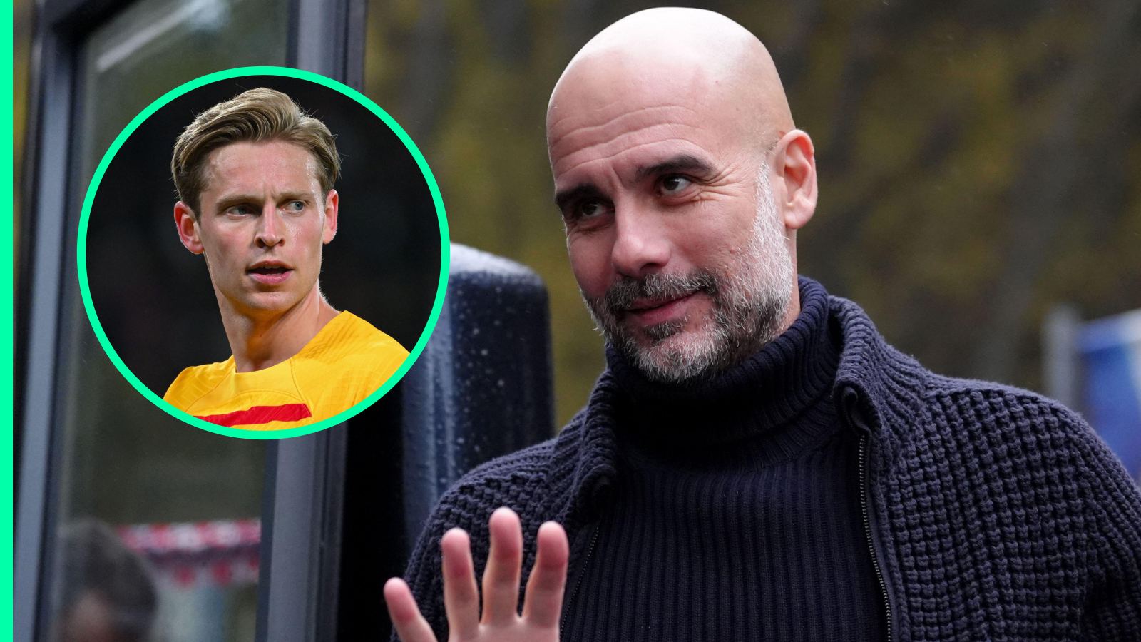Pep Guardiola wants to bring Frenkie de Jong to Man City