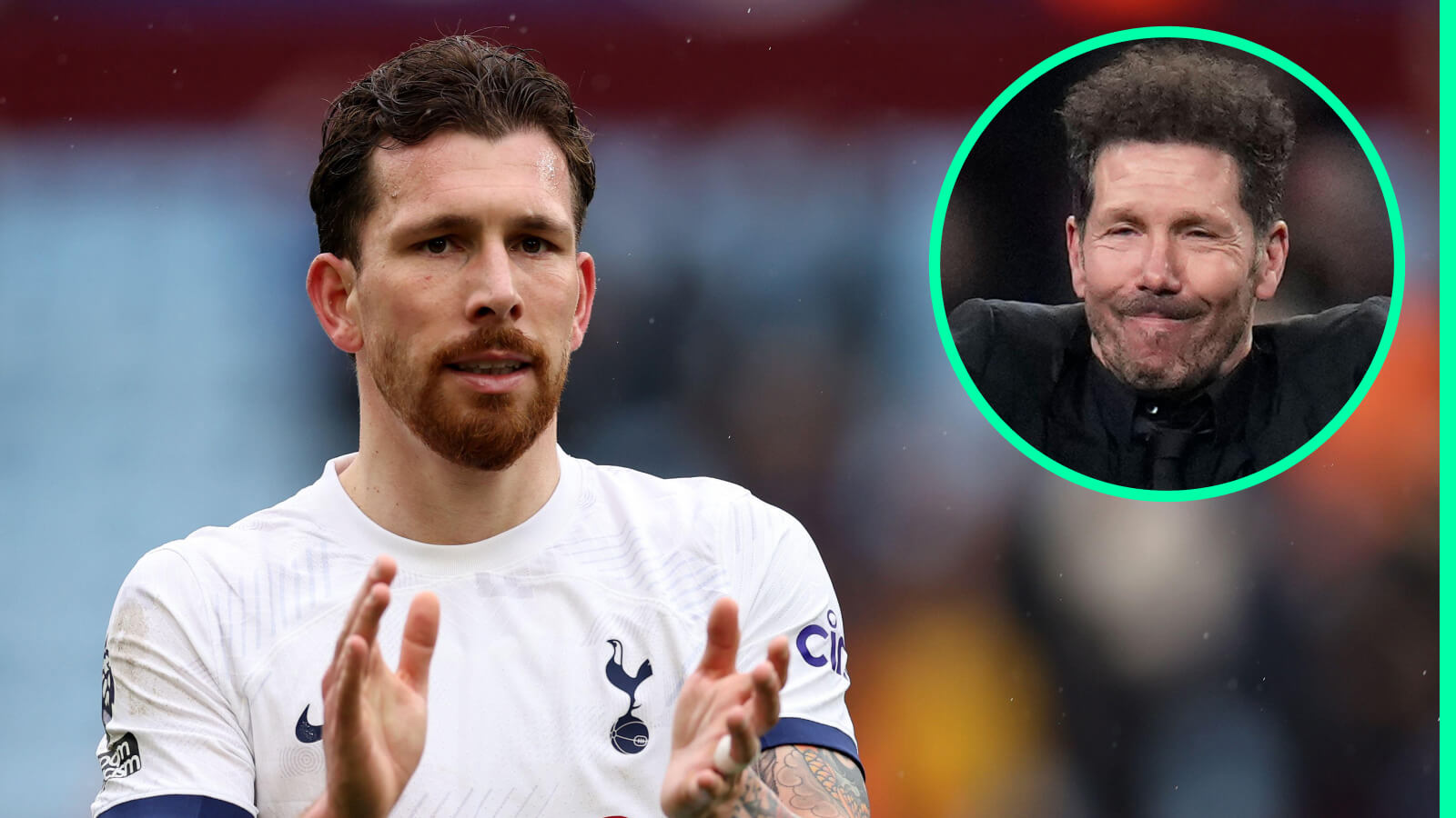 Diego Simeone has renewed his interest in signing Tottenham midfielder Pierre-Emile Hojbjerg