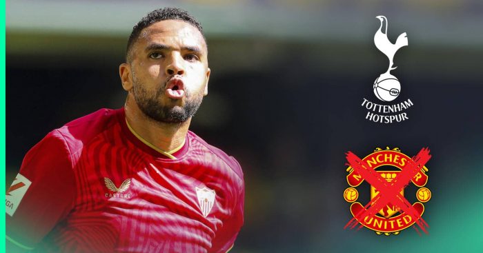 Sevilla striker Youssef En-Nesyri reportedly prefers a transfer to Tottenham over Manchester United