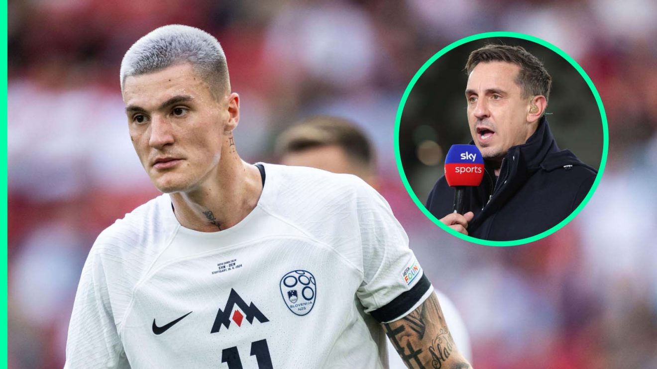 Gary Neville has had his say on Benjamin Sesko's decision