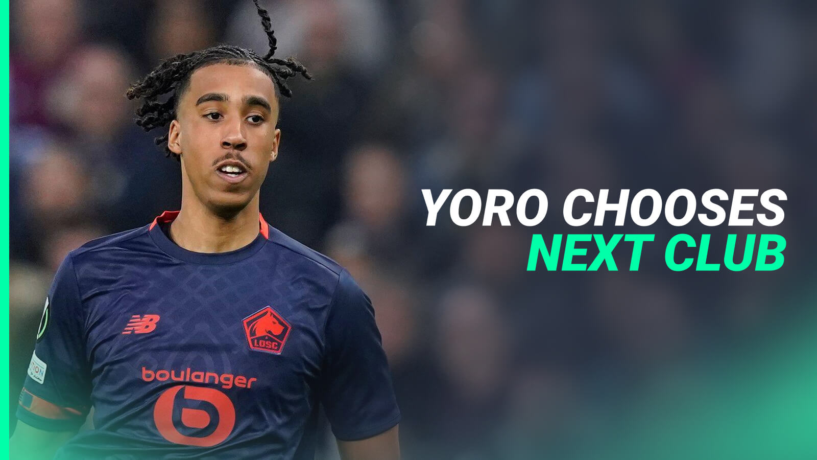 Lille centre-back Leny Yoro