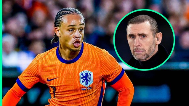BBC pundit Martin Keown and Netherlands international Xavi Simons
