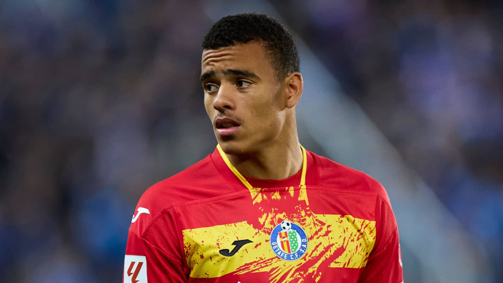 Man Utd forward Mason Greenwood during Getafe loan