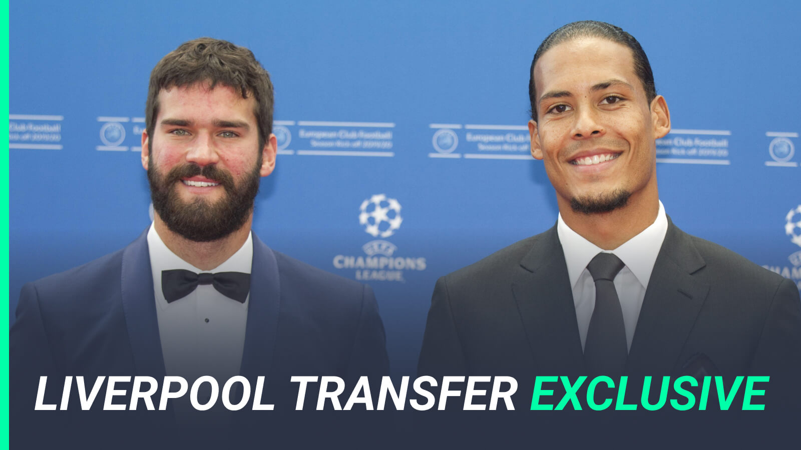 Liverpool duo Alisson and Virgil van Dijk