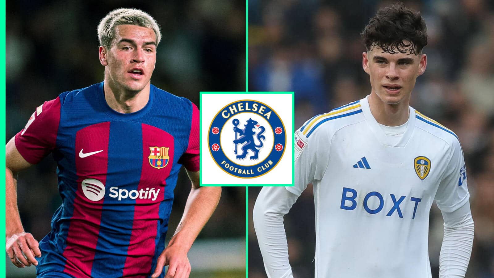 Marc Guiu and Archie Gray could become teammates at Chelsea