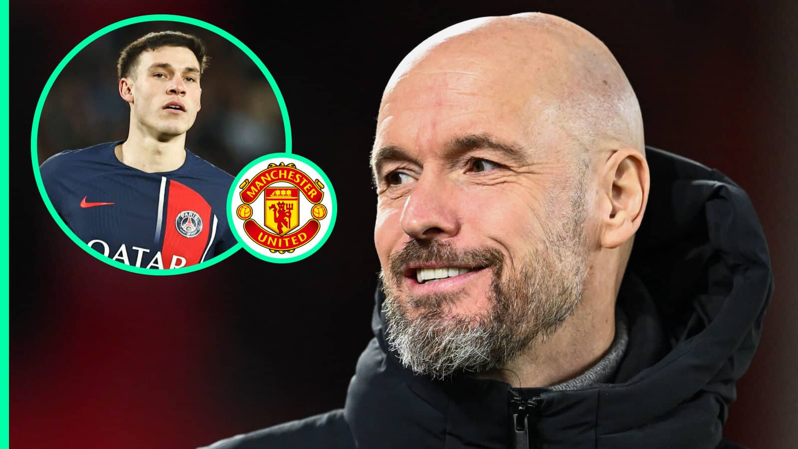 Erik ten Hag hopes to bring PSG midfielder Manuel Ugarte to Manchester United