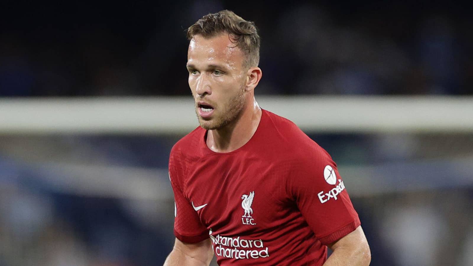 Former Liverpool midfielder Arthur Melo