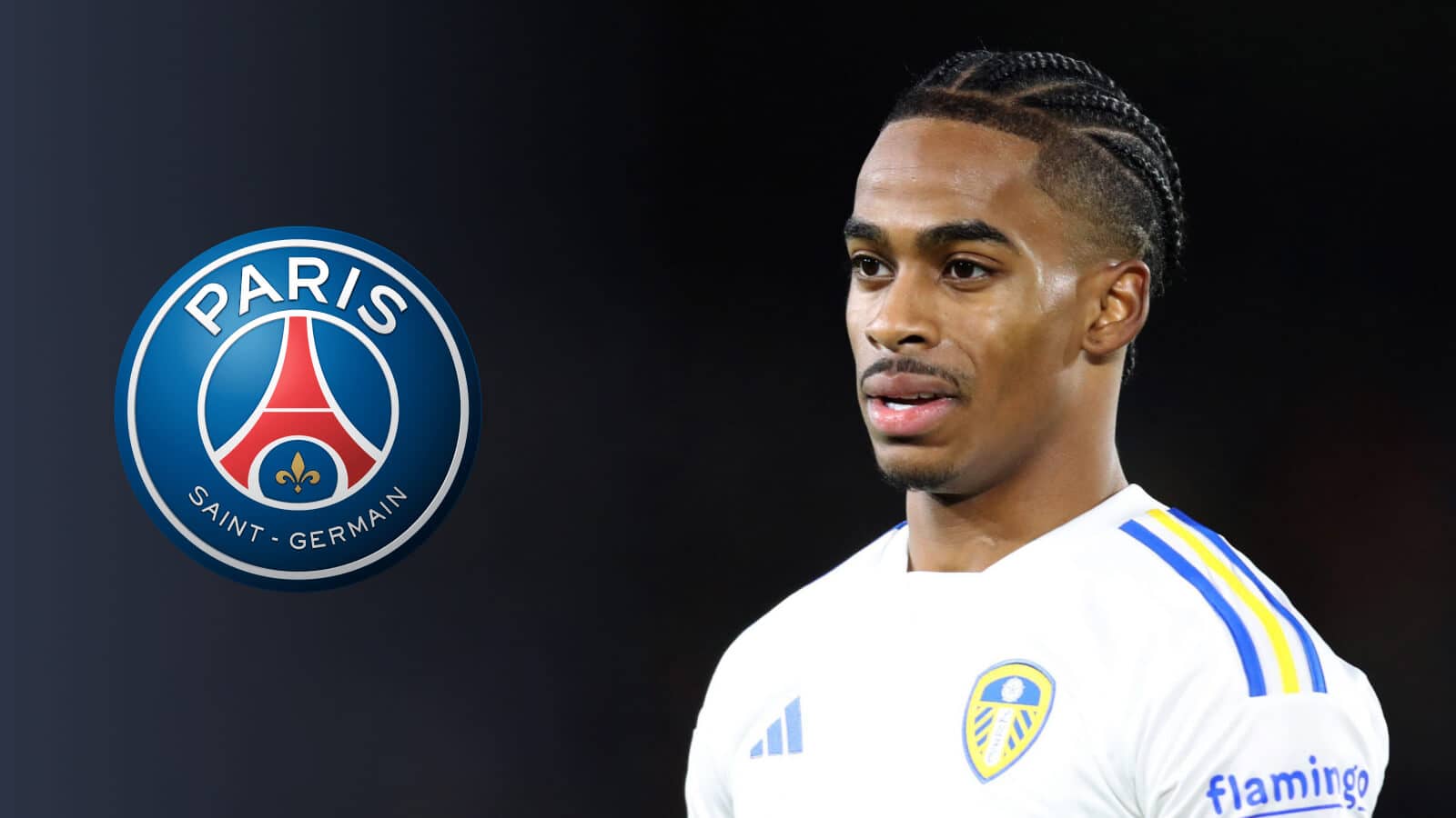 Leeds star Crysencio Summerville is being linked with PSG