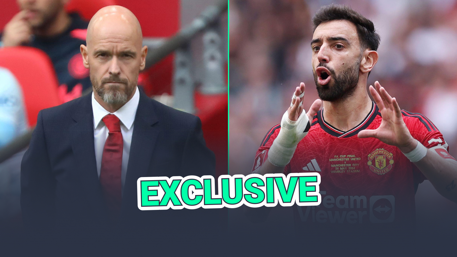 Erik ten Hag, Bruno Fernandes Man Utd