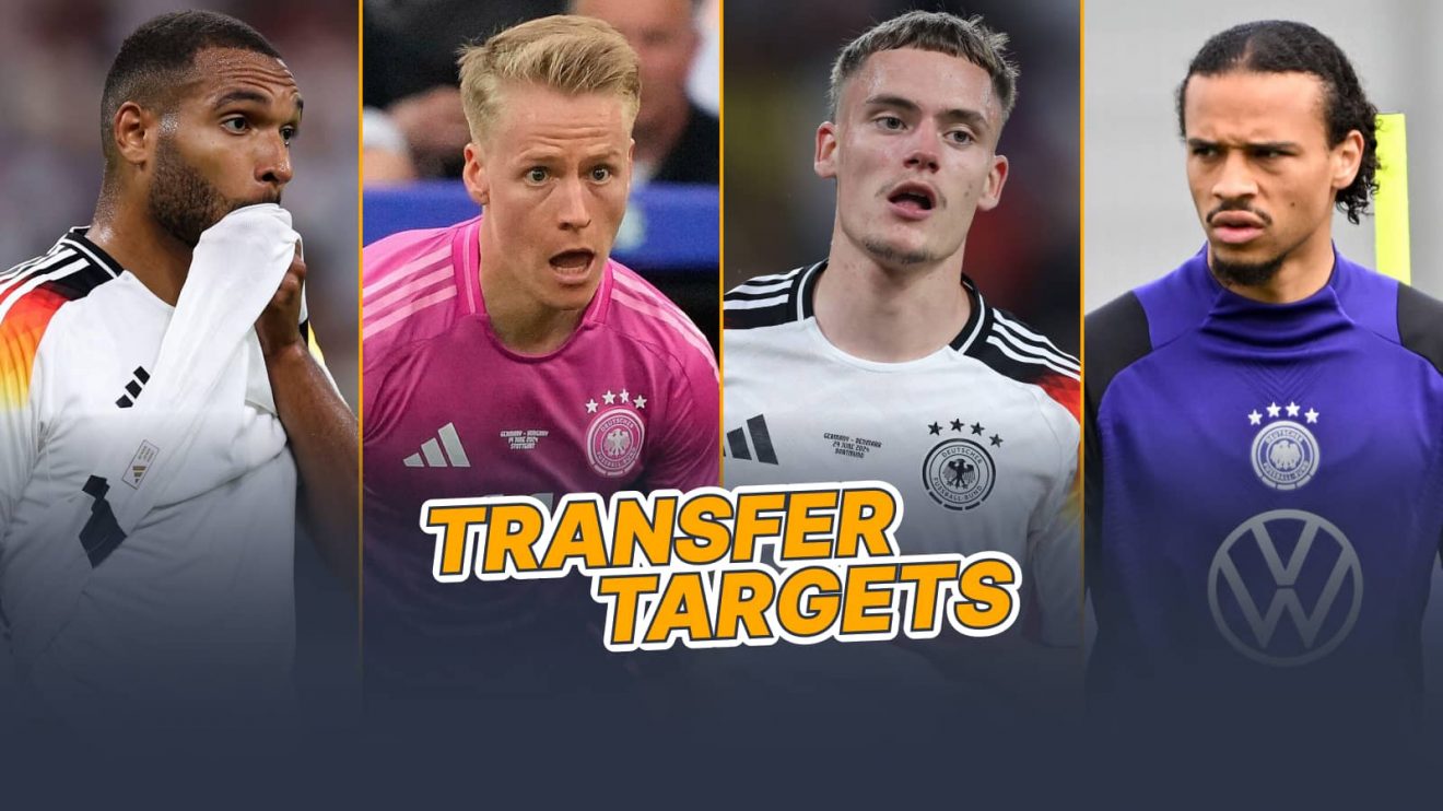 Jonathan Tah, Chris Fuhrich, Florian Wirtz, Leroy Sane Germany