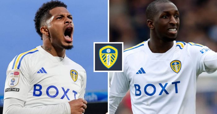 Georginio Rutter and Glen Kamara of Leeds United could both leave this summer