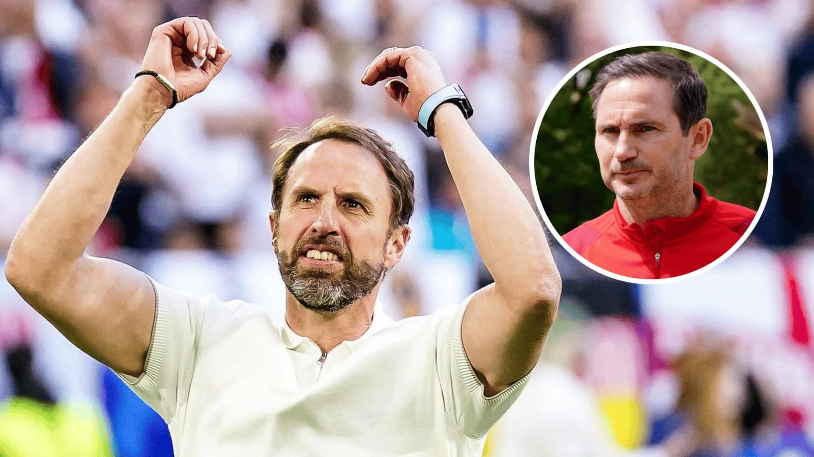 Gareth Southgate and Frank Lampard