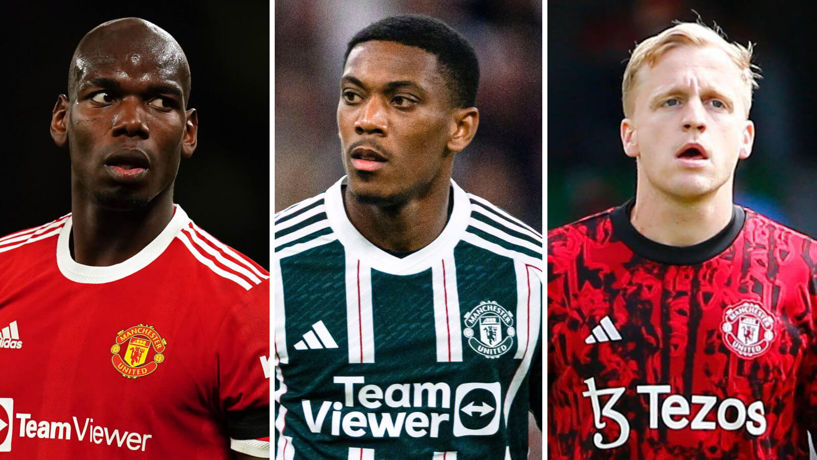 Man Utd flops Paul Pogba, Anthony Martial and Donny van de Beek