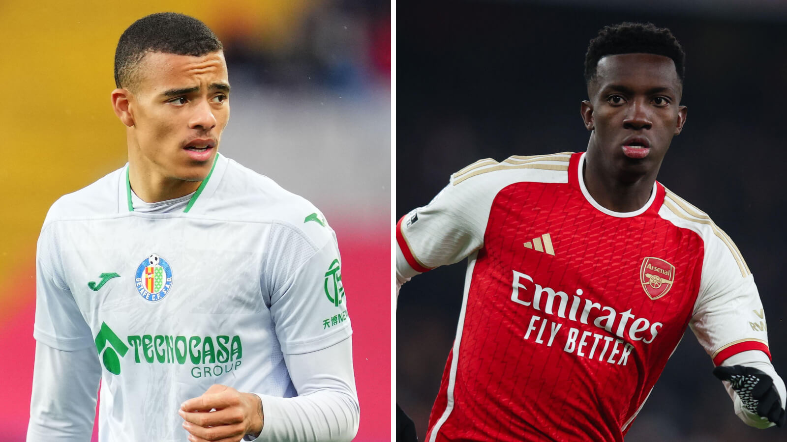 Marseille are interested in Mason Greenwood (Man Utd) and Eddie Nketiah (Arsenal)