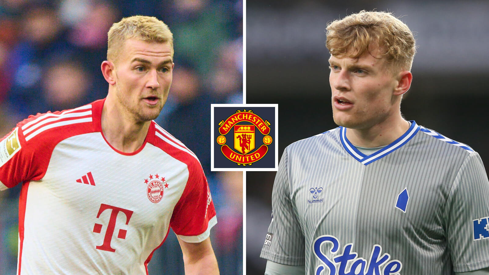 Man Utd targets Matthijs de Ligt, Jarrad Branthwaite