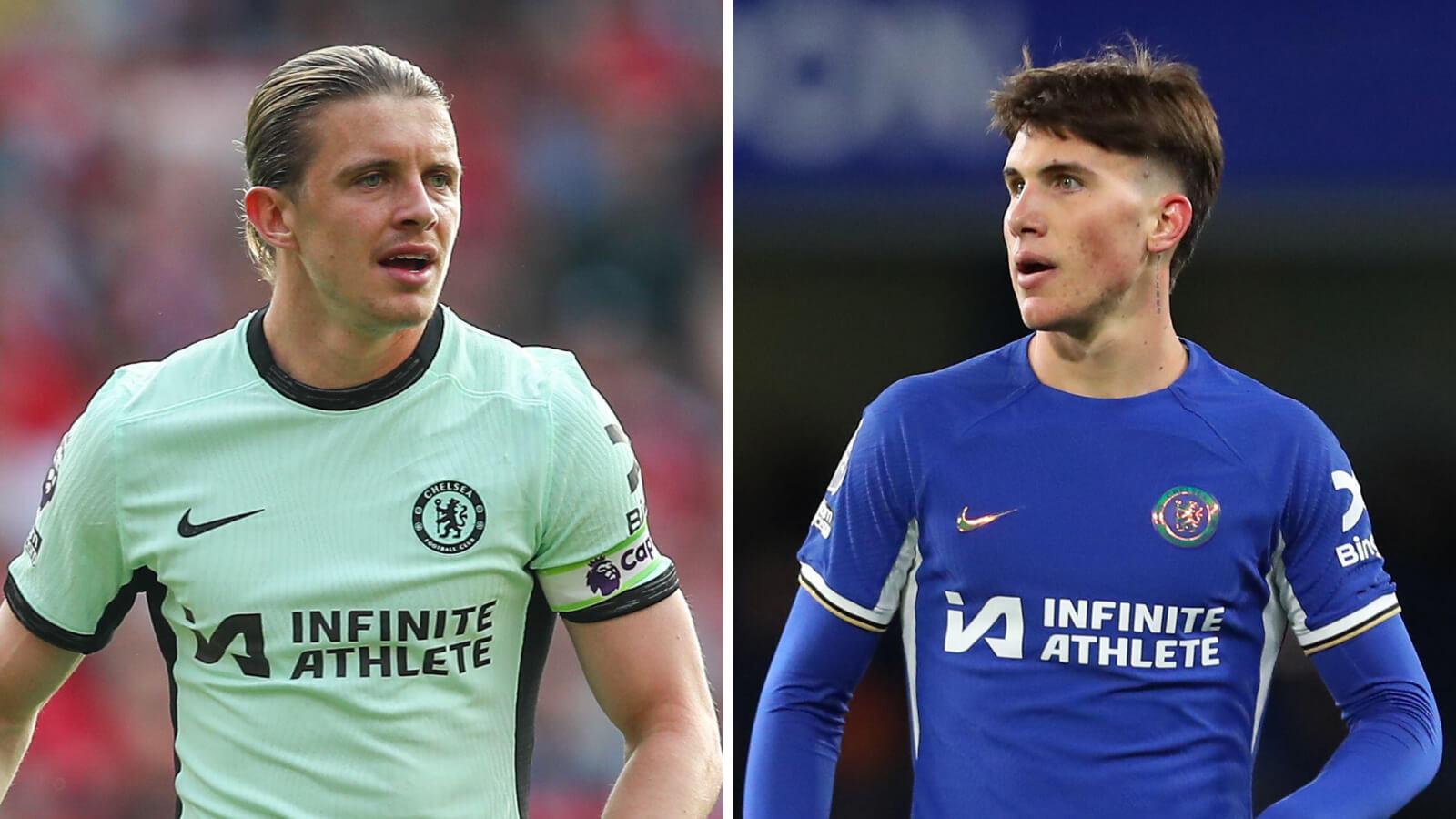 Chelsea duo Conor Gallagher and Cesare Casadei