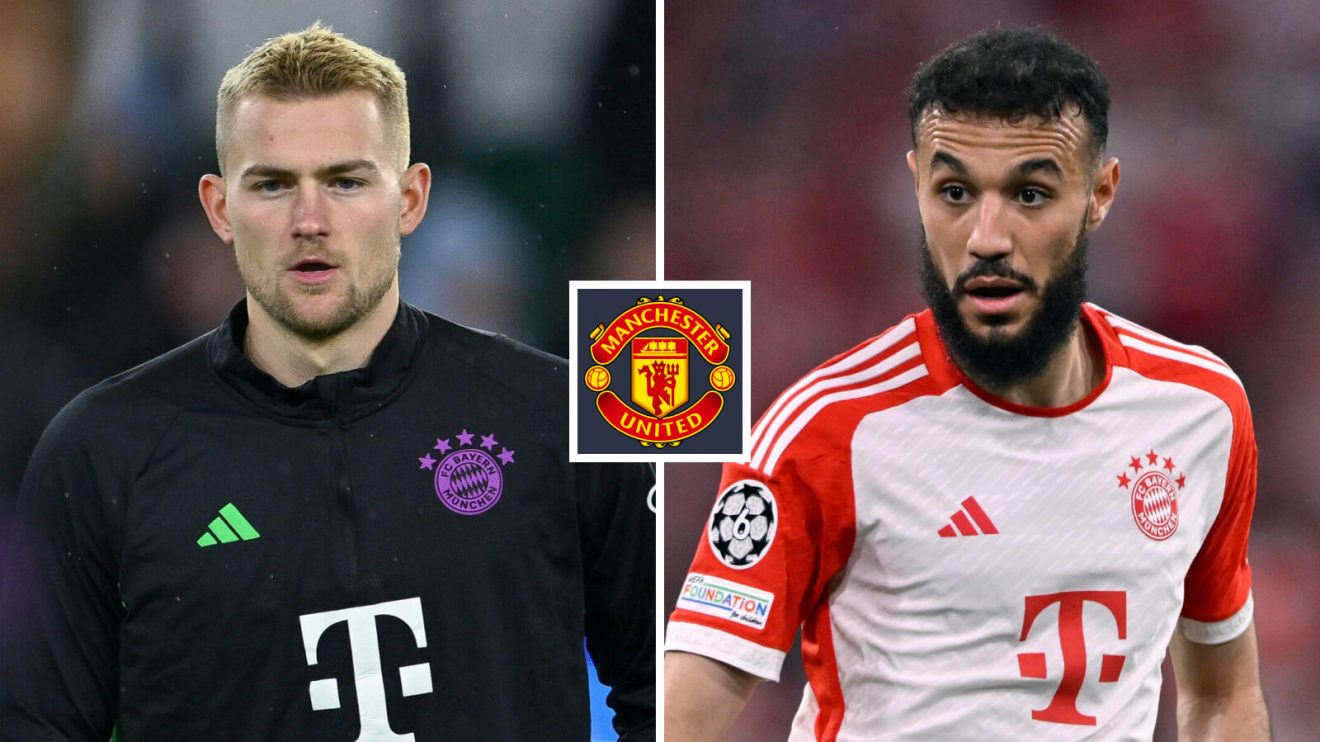 Bayern Munich pair Matthijs De Ligt and Noussair Mazraoui
