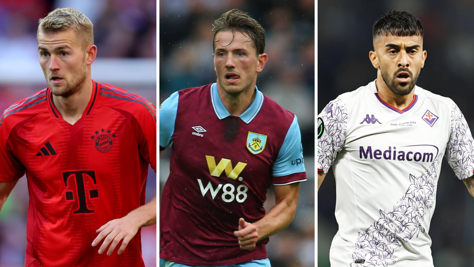 Man Utd transfer targets, Matthijs De Ligt, Sander Berge and Nico Gonzalez
