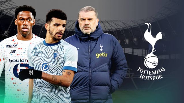 Jonathan David could join Dominic Solanke at Tottenham this summer if Ange Postecoglou gets his way