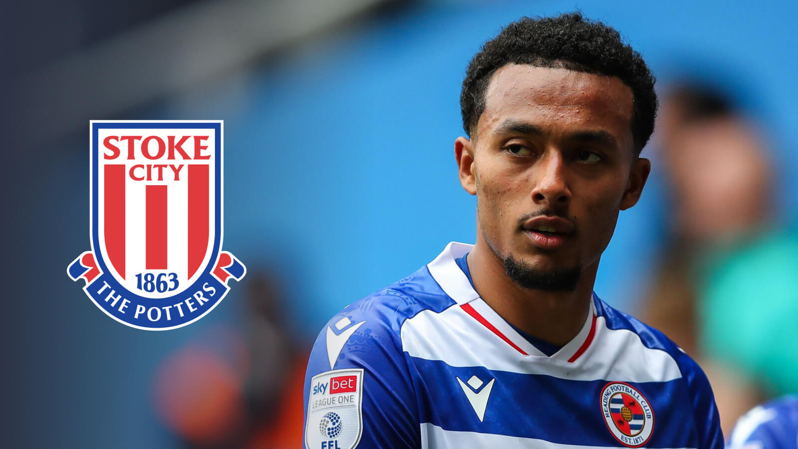 Stoke City have made approaches for Reading attacker Femi Azeez