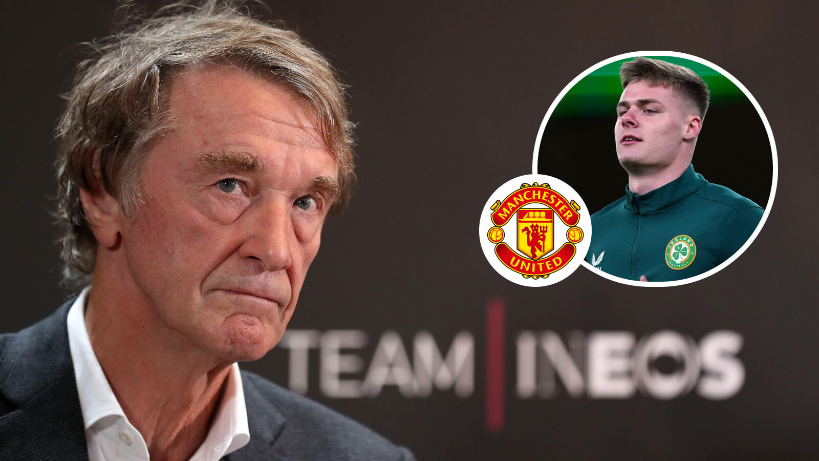 Sir Jim Ratcliffe and Man Utd target Evan Ferguson