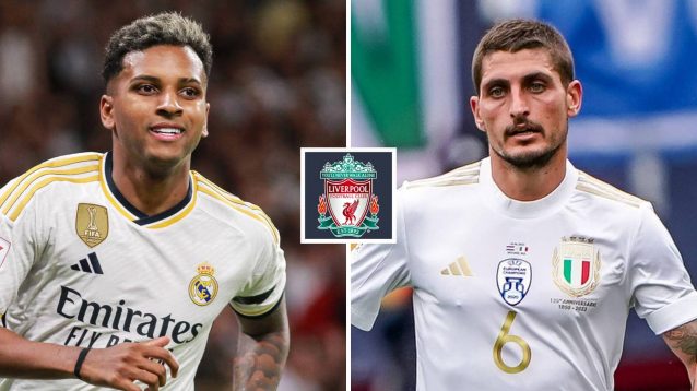 Liverpool could reportedly sign Rodrygo and Marco Verratti this summer