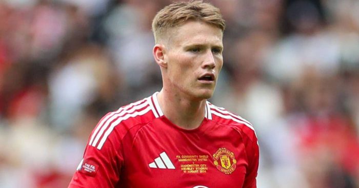 Man Utd midfielder Scott McTominay