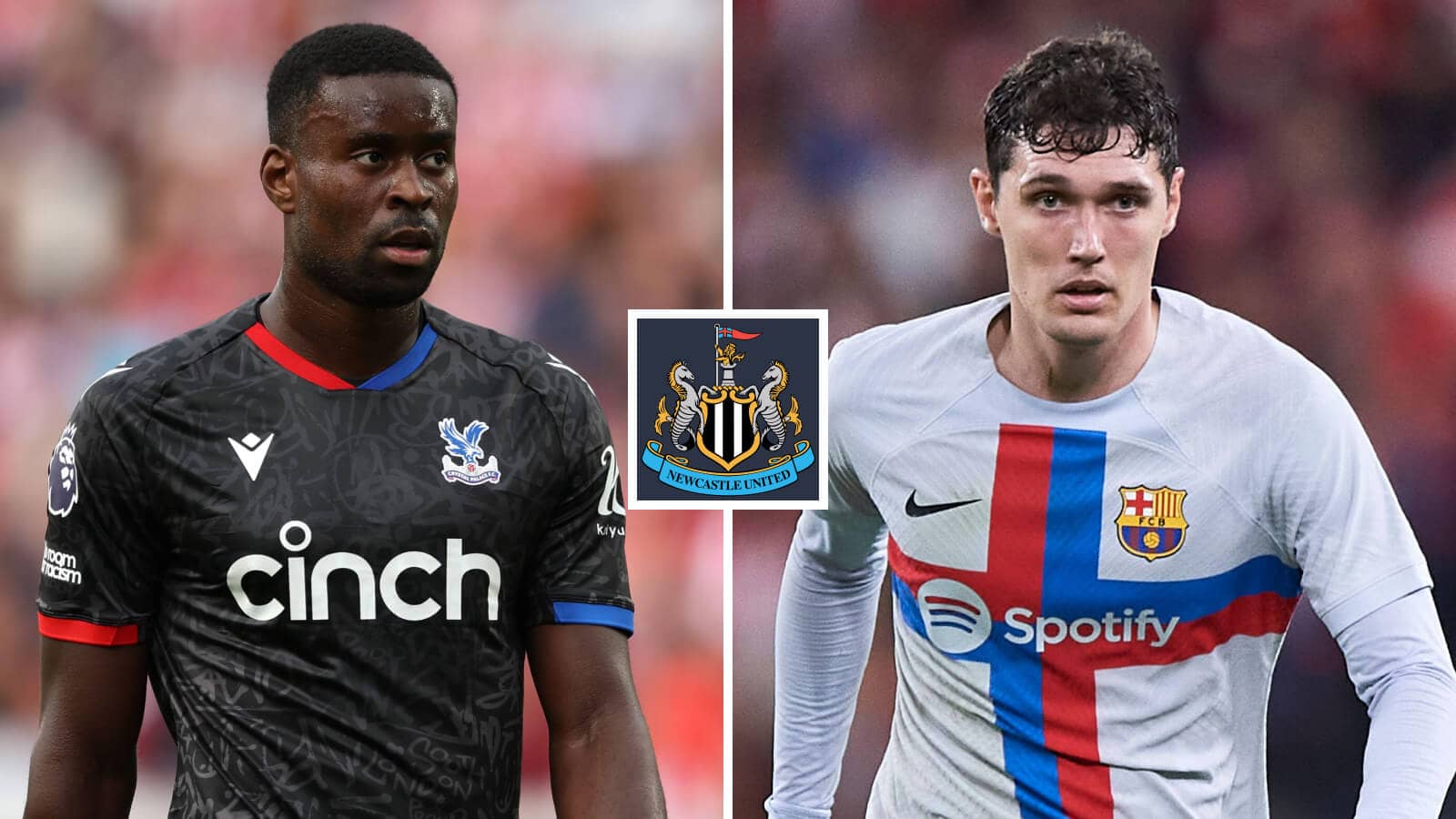 Newcastle are targeting Barcelona star Andreas Christensen as an alternative to Marc Guehi