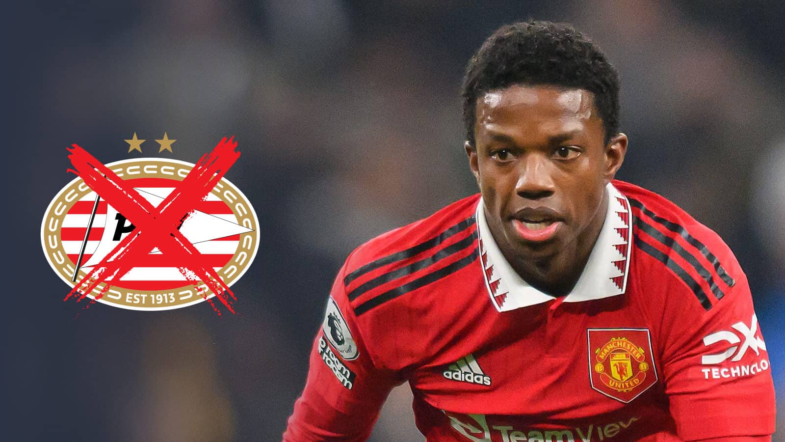 Crocked Man Utd star Tyrell Malacia will not be joining PSV Eindhoven