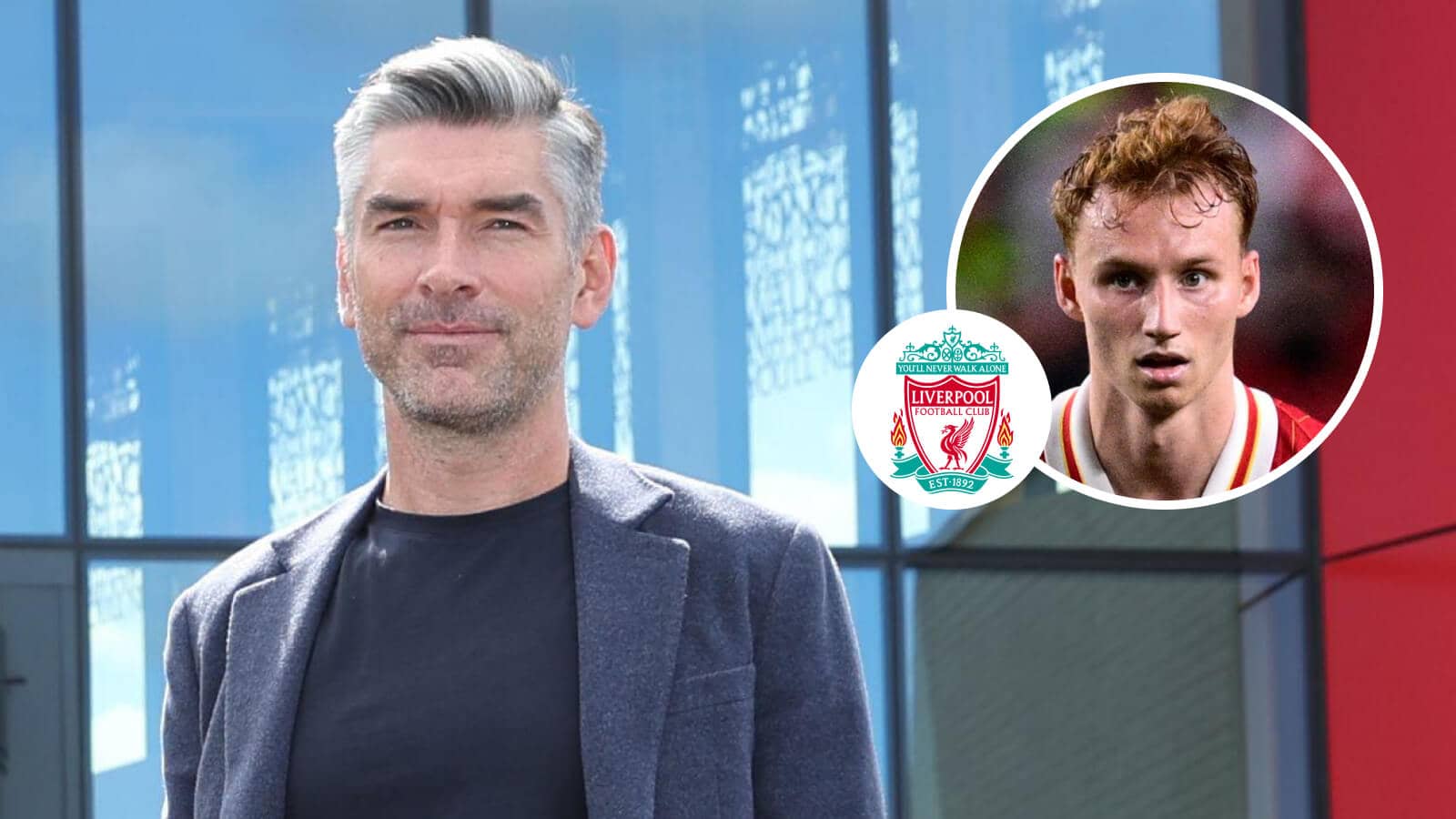 Liverpool sporting director Richard Hughes is negotiating the sale of Sepp van den Berg