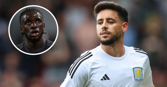 Aston Villa left-back Alex Moreno, winger Samuel Iling-Junior