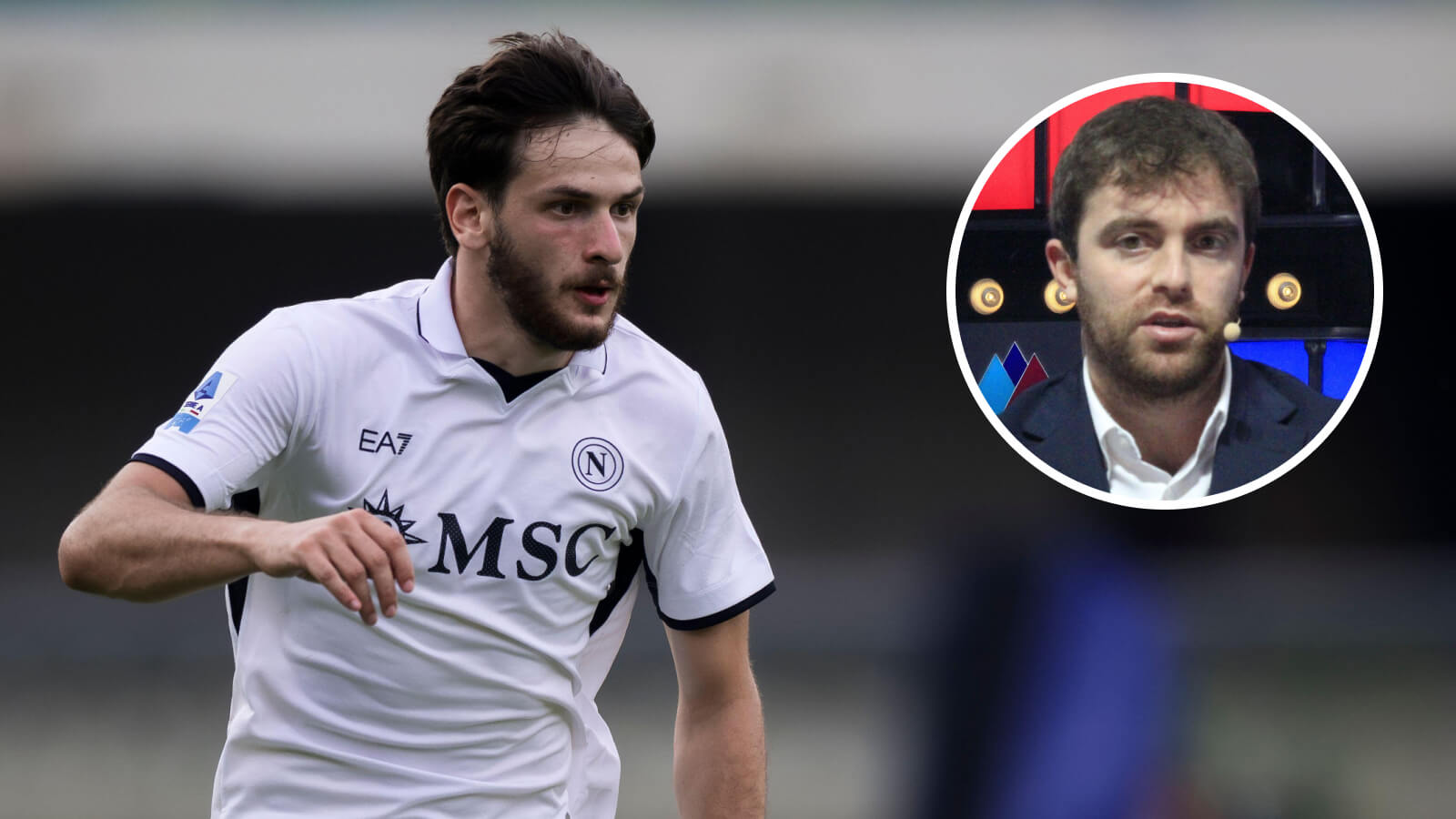 Napoli winger Khvicha Kvaratskhelia