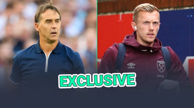 Julen Lopetegui could look to offload James Ward-Prowse