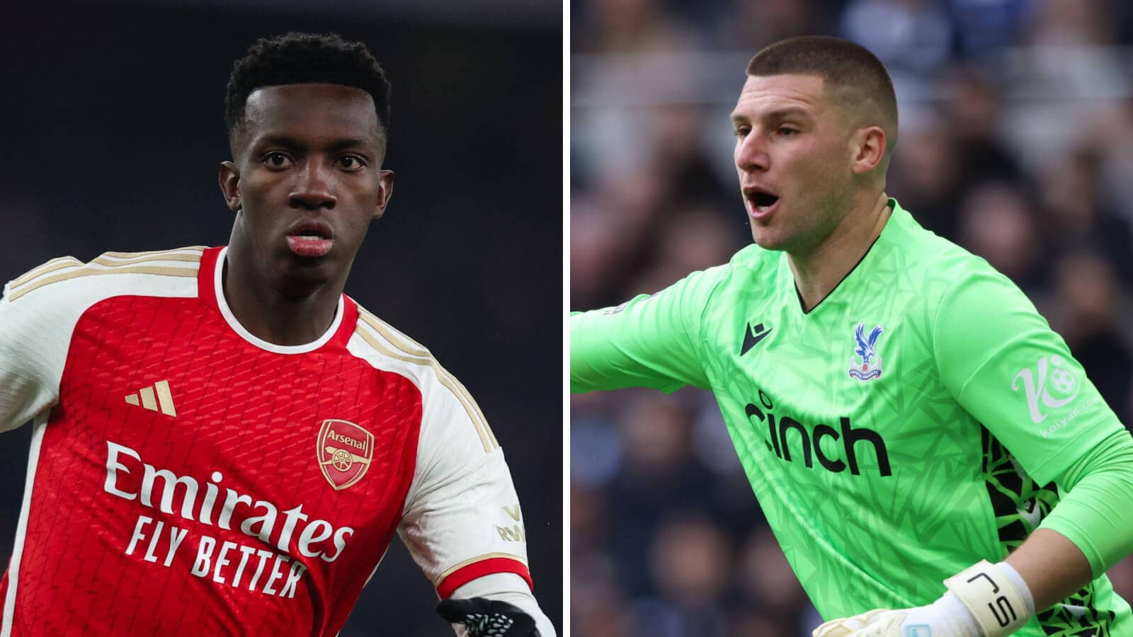 Arsenal striker Eddie Nketiah is to sign for Crystal Palace, who will sell Sam Johnstone to Wolves