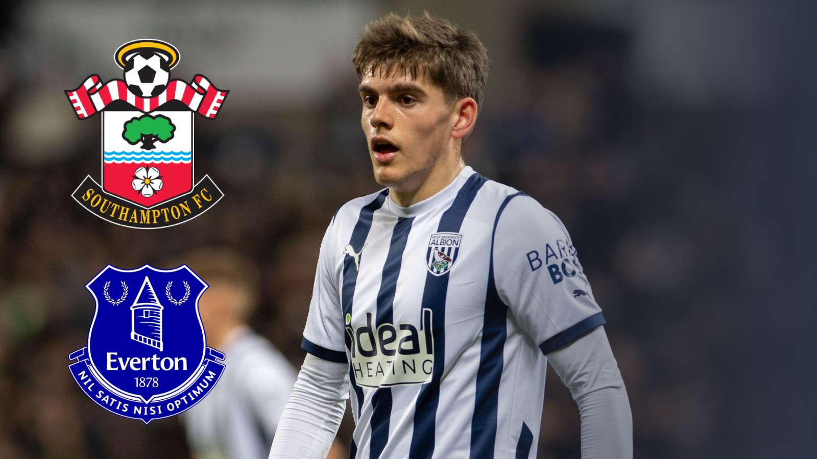 Southampton and Everton are interested in West Brom star Tom Fellows